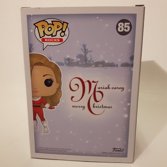Mariah Carey Funko Pop 85 Mariah Carey Christmas - Picture 3 of 6